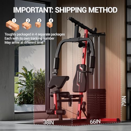 160LB Weight Stack Multifunctional Workout Station Z835