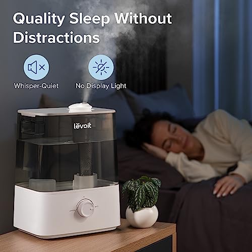 6L Smart Cool Mist Top Fill Humidifier, Gray C282031