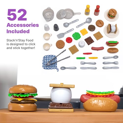 52 Piece Plastic Kids Playhouse with Sounds R463062
