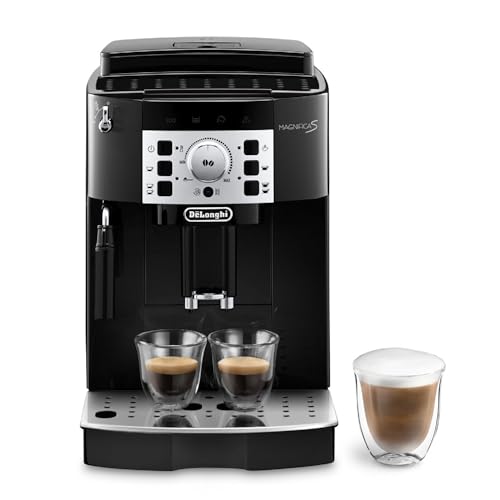 Black Coffee Maker with Milk Frother E49408
