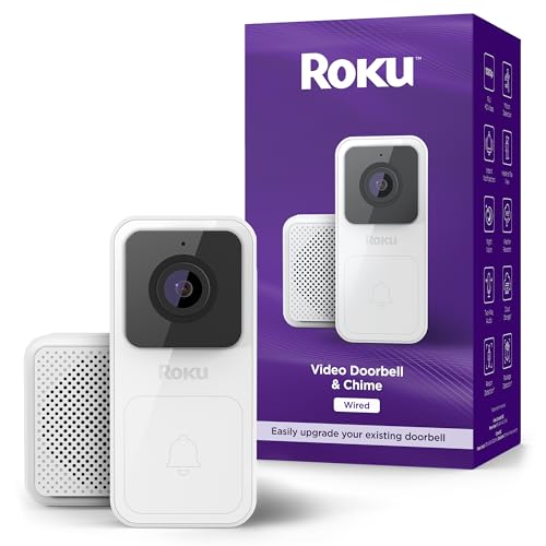 Wired Video Doorbell & Chime with 1080p HD Night Vision Y819