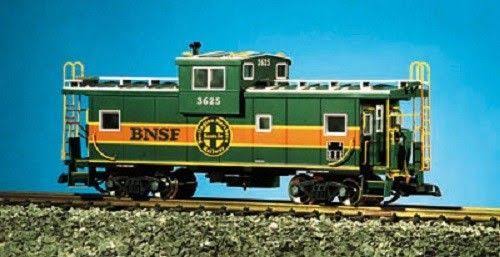 Green/Orange Caboose B38854