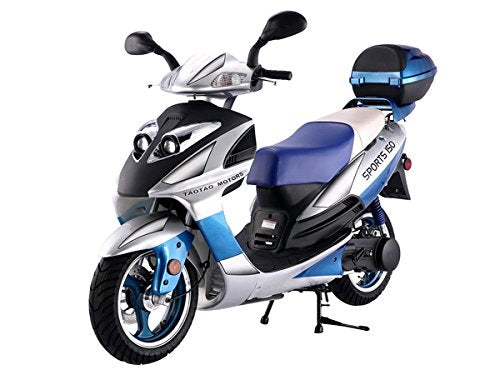 150cc Gas Powered Scooter with CVT (Black) C9606