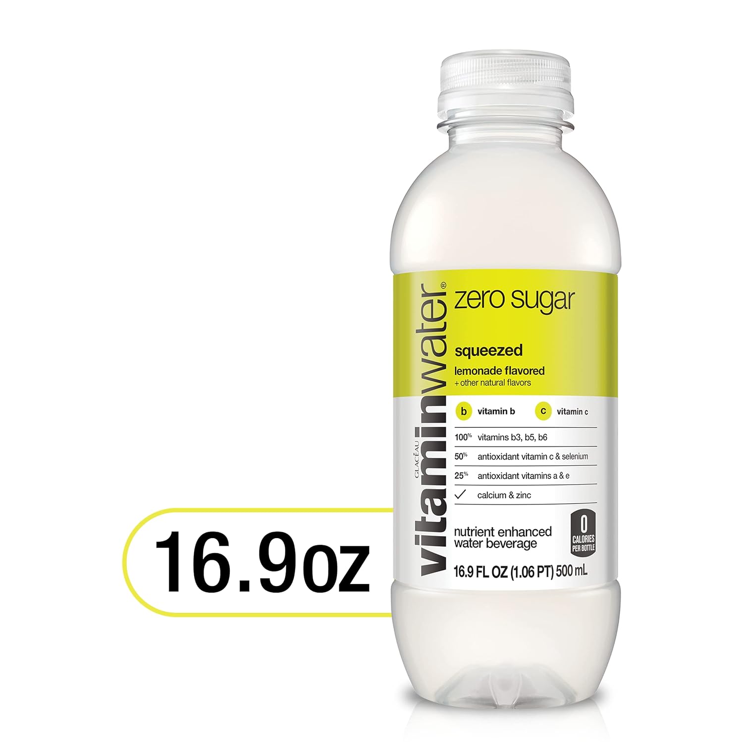 16.9 Fl Oz (24 Count) Electrolyte Enhanced Lemonade Water H94120