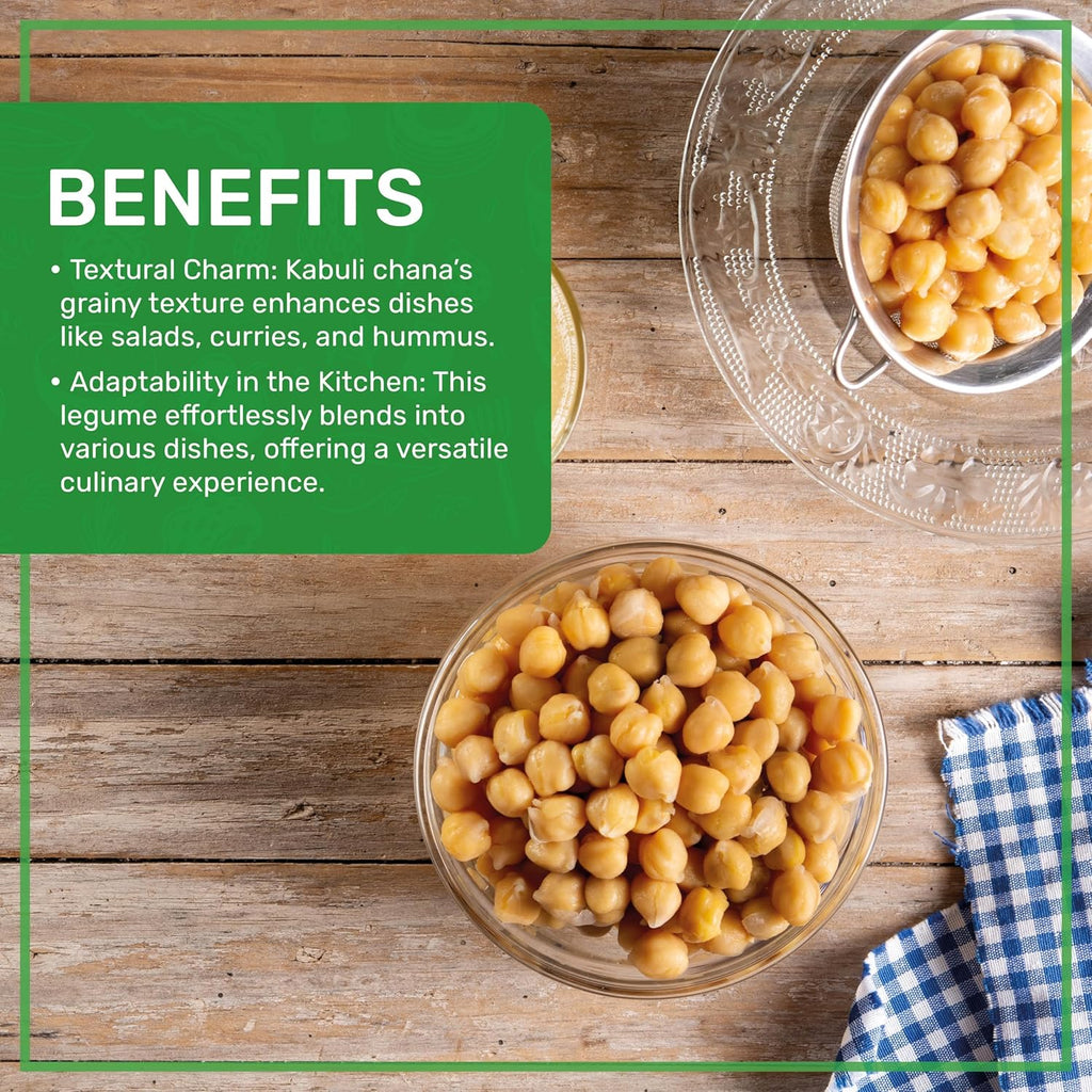 Raw Chickpeas 2 LB Bag V727