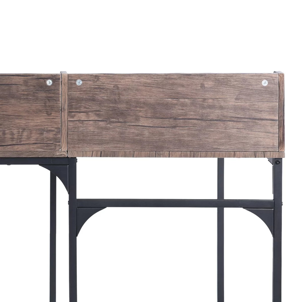 Large L-Shaped Computer Desk with Storage N3898