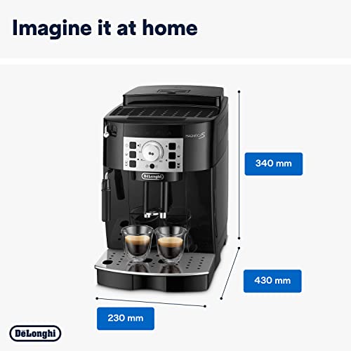 Black Coffee Maker with Milk Frother E49408