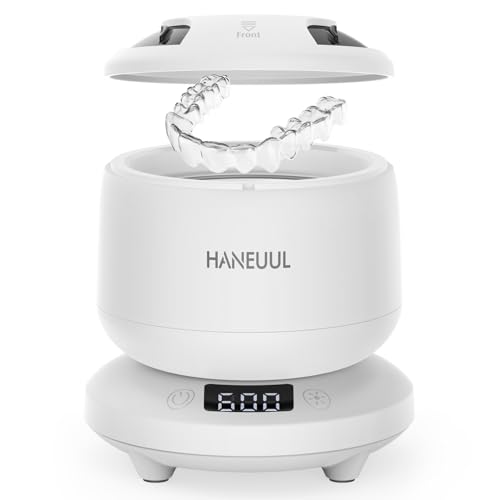 Ultrasonic Retainer Cleaner with 4 Modes (White) E809
