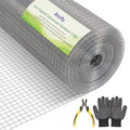 24in x 100ft 1/2inch Galvanized Wire Mesh Roll M9164
