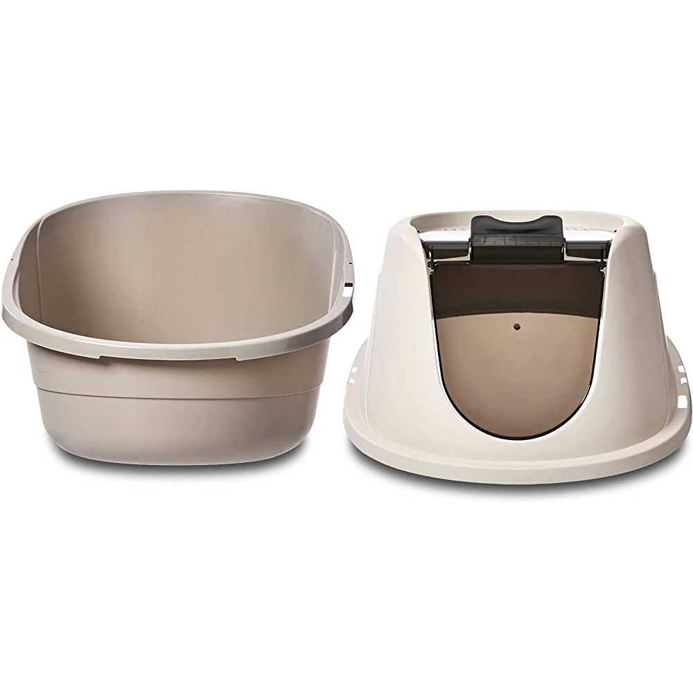 No-Mess Hooded Cat Litter Box R778157