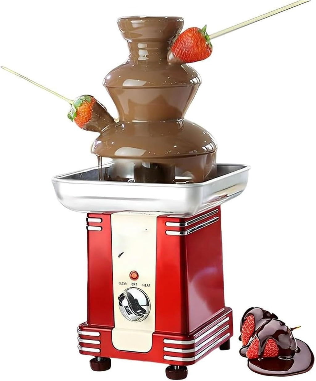 3 Tier Stainless Steel Electric Chocolate Fountain A725376