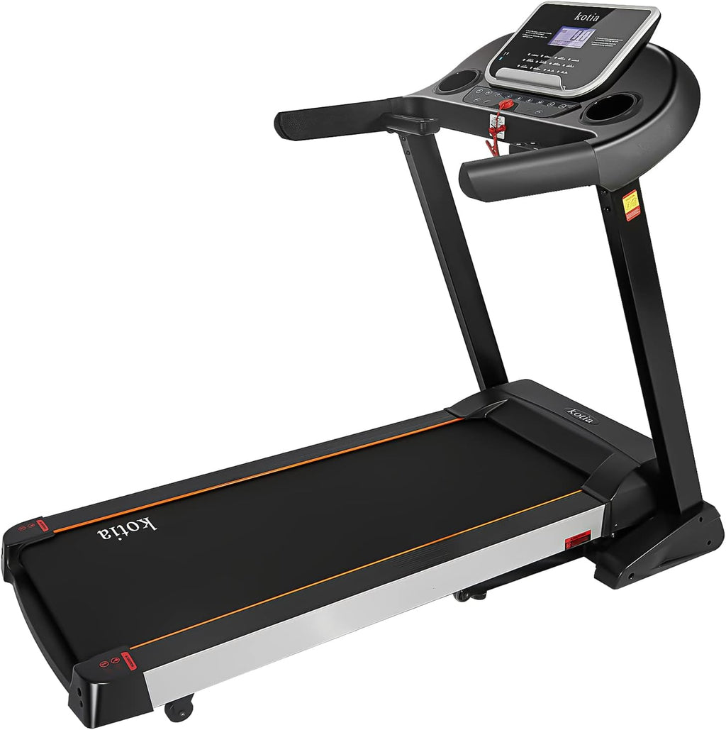 Folding Electric Treadmill with 15 Levels Auto Incline S396482