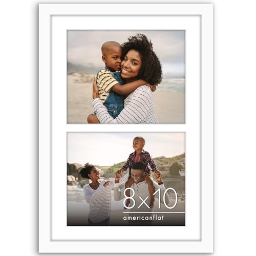12x18 Collage Picture Frame with Shatter-Resistant Glass – Black C379