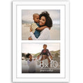 12x18 Collage Picture Frame with Shatter-Resistant Glass – Black C379
