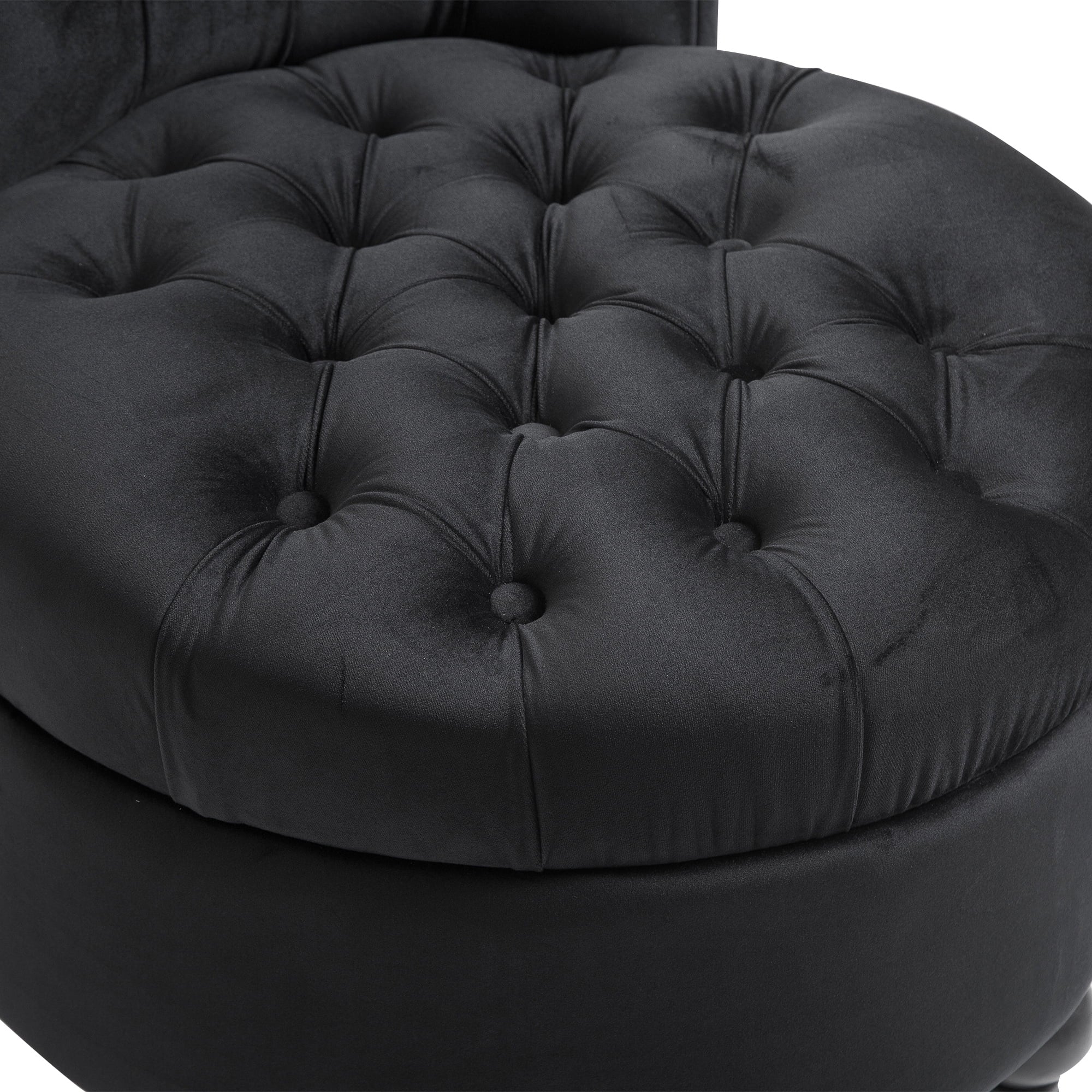 Black High Back Accent Chair P78900