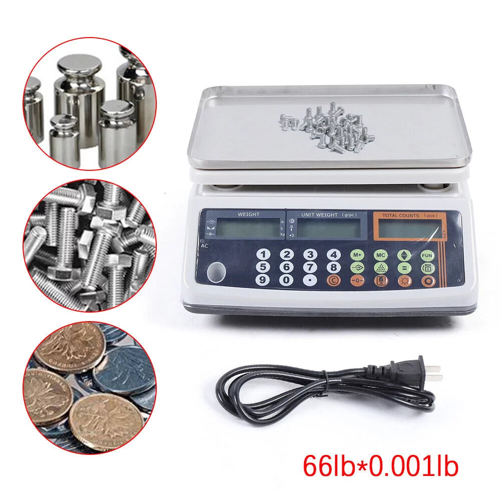Digital Parts Counting Scale with LCD Display S753838