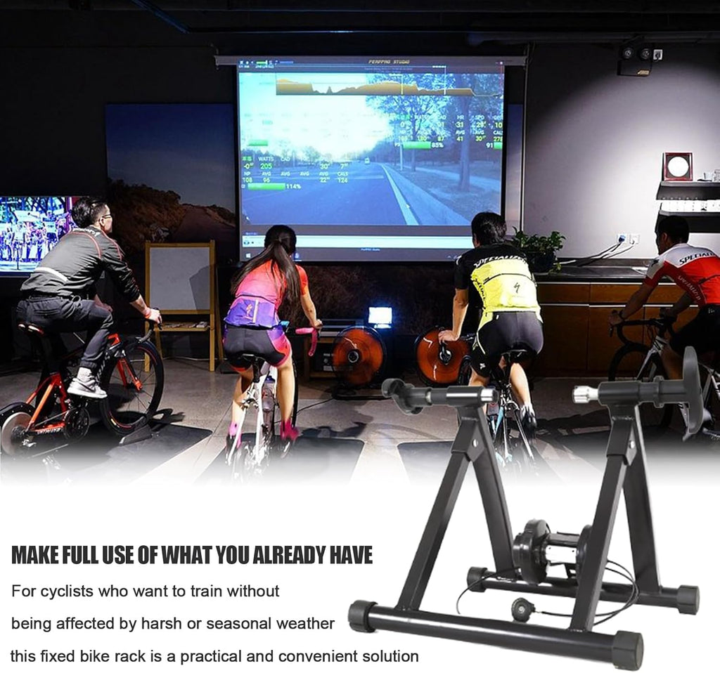 Black Magnetic Folding Bike Trainer Stand K115727