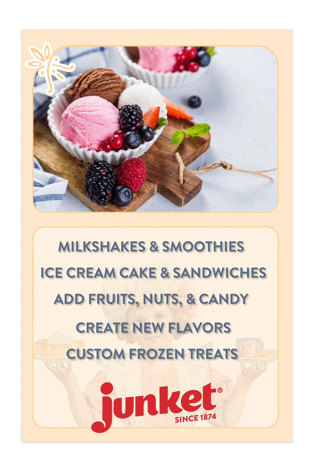 4 Total Ice Cream Mix E8376