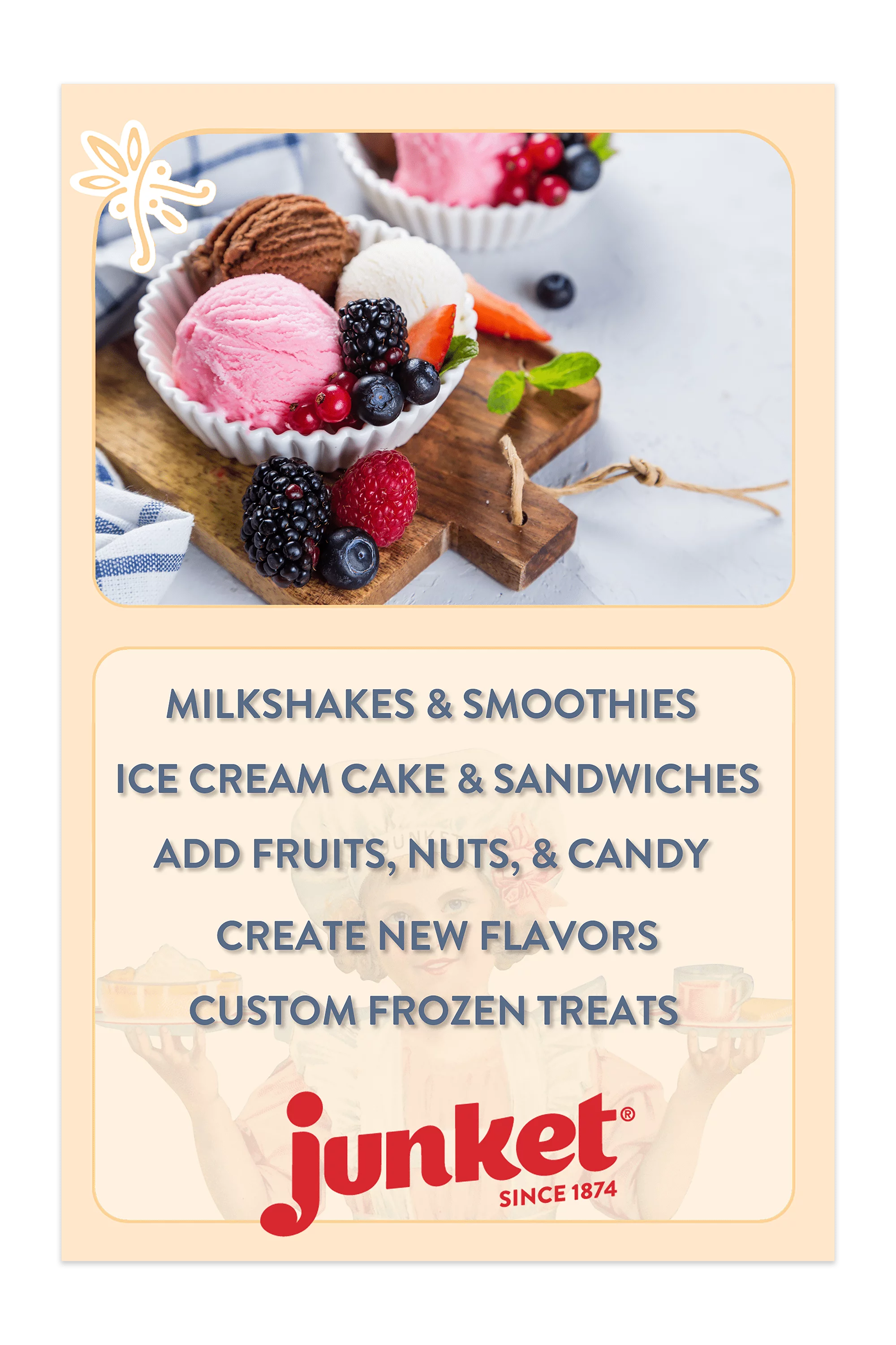 4 Total Ice Cream Mix E8376