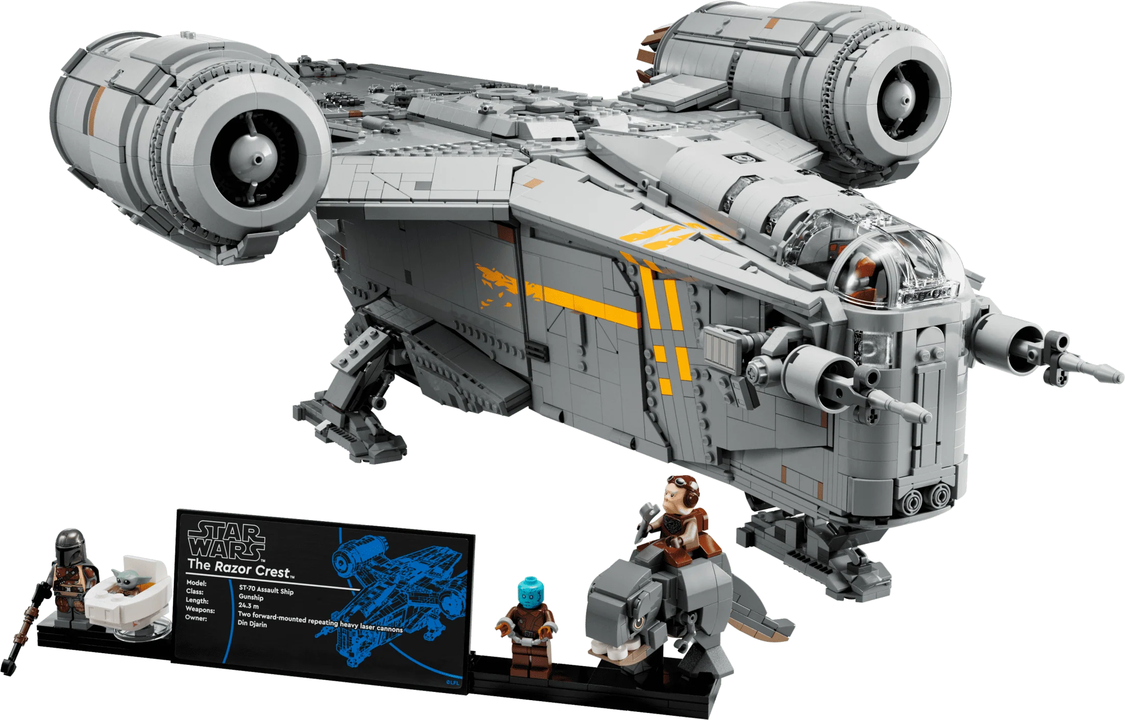 LEGO Star Wars The Razor Crest UCS Starship Set Z1885