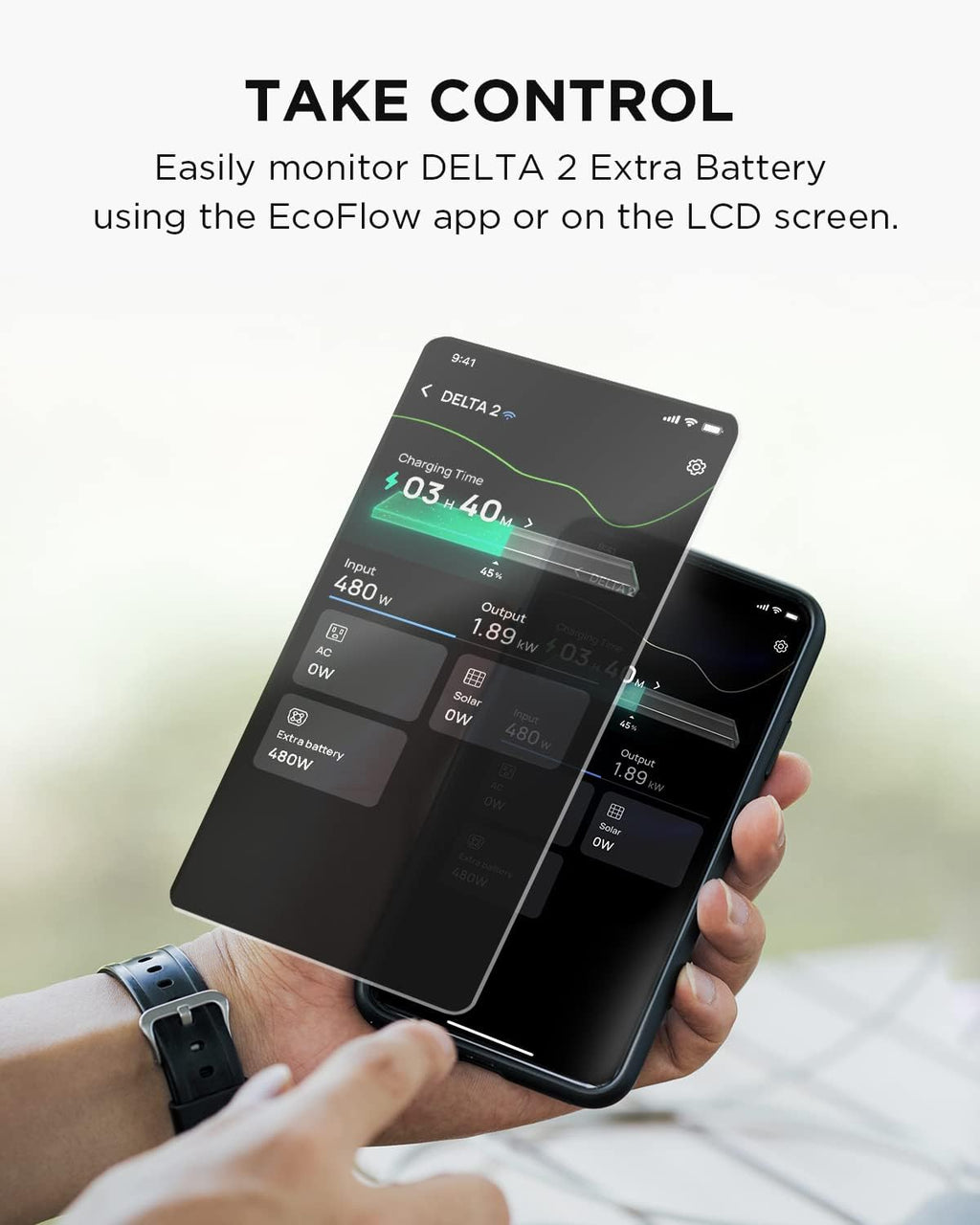 1024Wh LiFePO4 Expansion Battery for Power Station G863378
