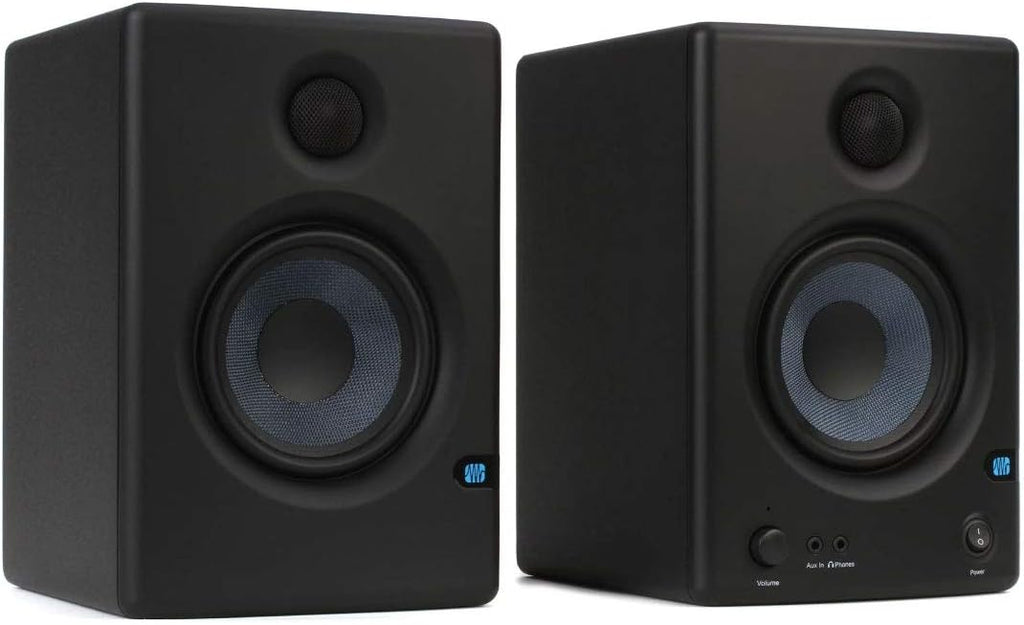 2x2 USB Audio Interface Full Studio Bundle with Studio Monitors and Instrument Cables I92735