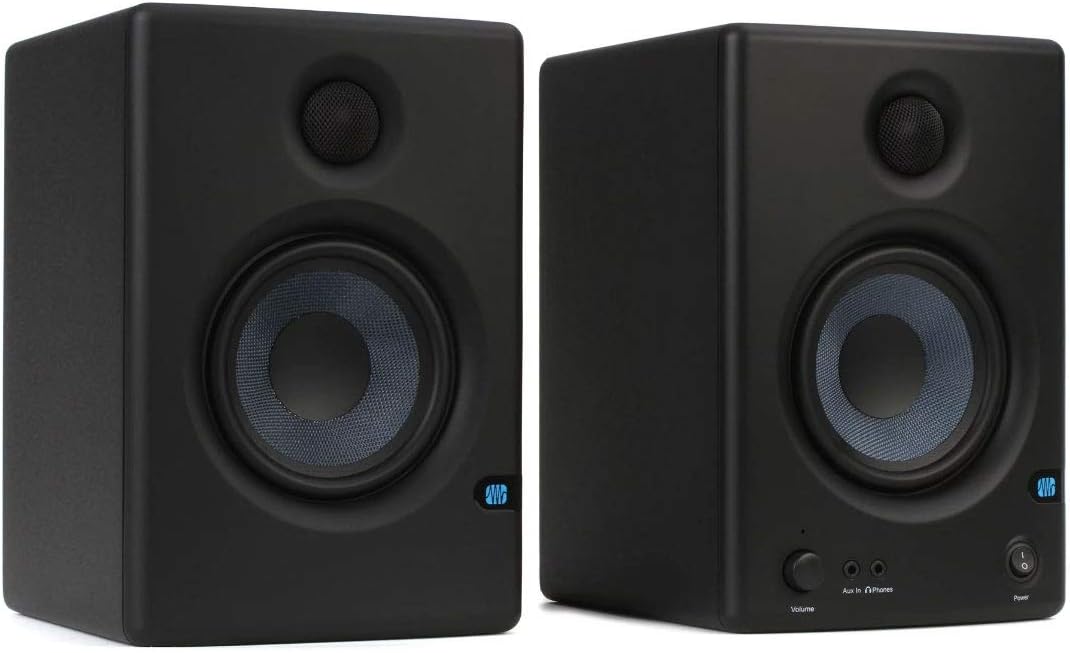 2x2 USB Audio Interface Full Studio Bundle with Studio Monitors and Instrument Cables I92735