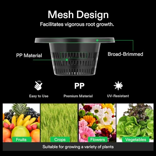 5-Gallon Deep Water Culture Hydroponics Grow System with Air Pump and Air Stone P79708
