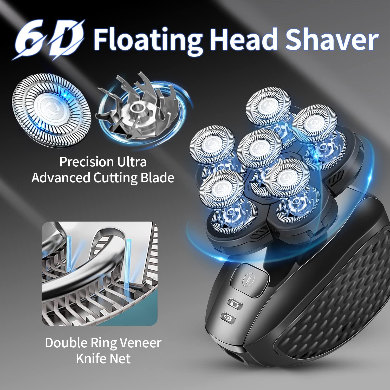 7 in 1 Rotary Head Electric Shaver U6792