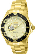 Gold Textured Dial Stainless Steel Watch W579490