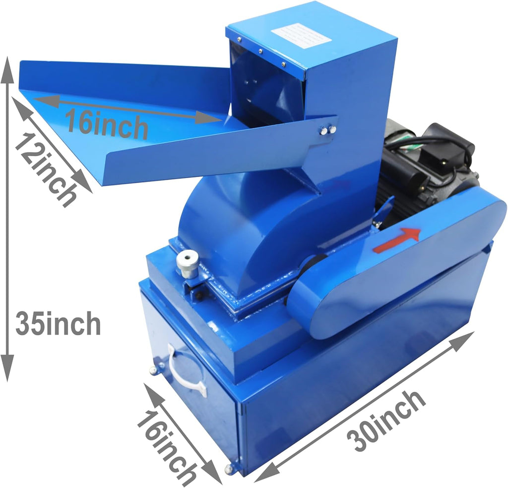 Hammer Crusher Electric Shatter Grinder 220V 3KW R26473