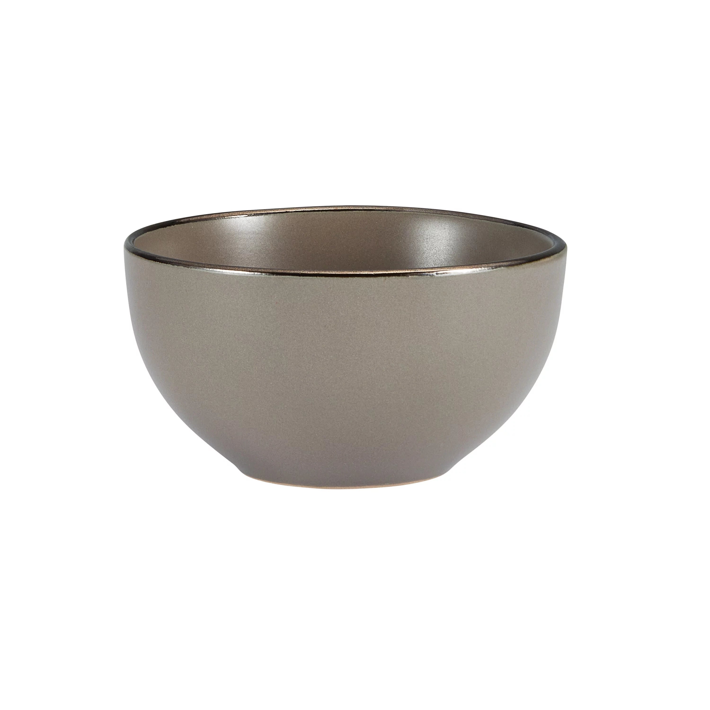 12-piece Stoneware Dinnerware set in Gray B48598