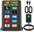 TV Antenna with Amplifier Signal Booster, 32ft Coax Cable U1143
