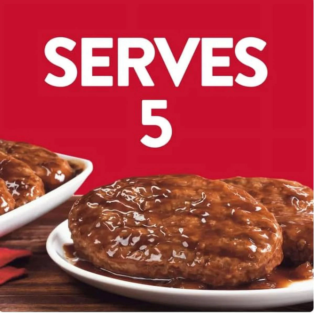 Salisbury Steak Family Size Frozen Meal, 28 oz - Pack of 6 W8142