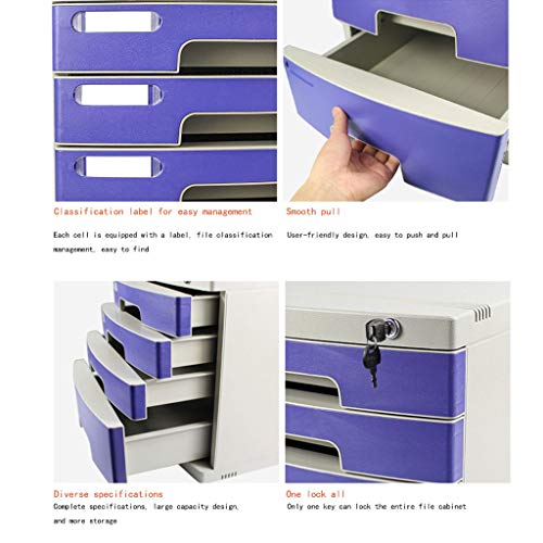 Pink 3 Drawer Lockable Filing Cabinet Y926399