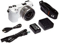 Black 24.3MP Mirrorless Digital Camera with 16-50mm Power Zoom Lens V55853