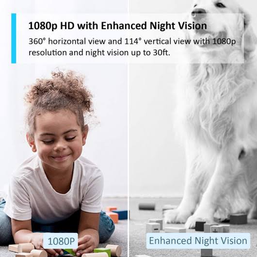 Pan/Tilt Home Security Wi-Fi Camera F937