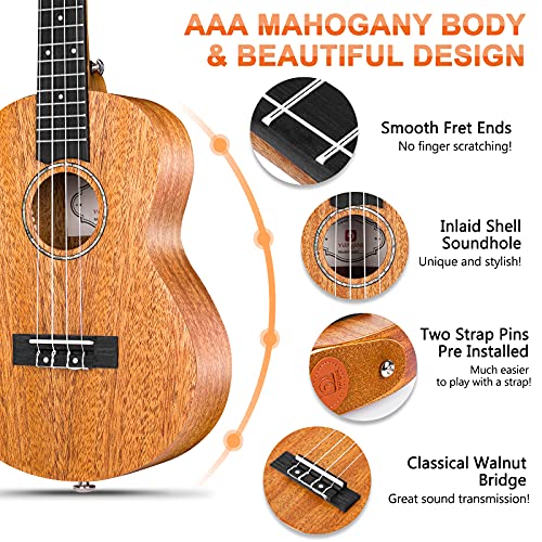 Concert Ukulele Mahogany 23 Inch Acoustic P566826