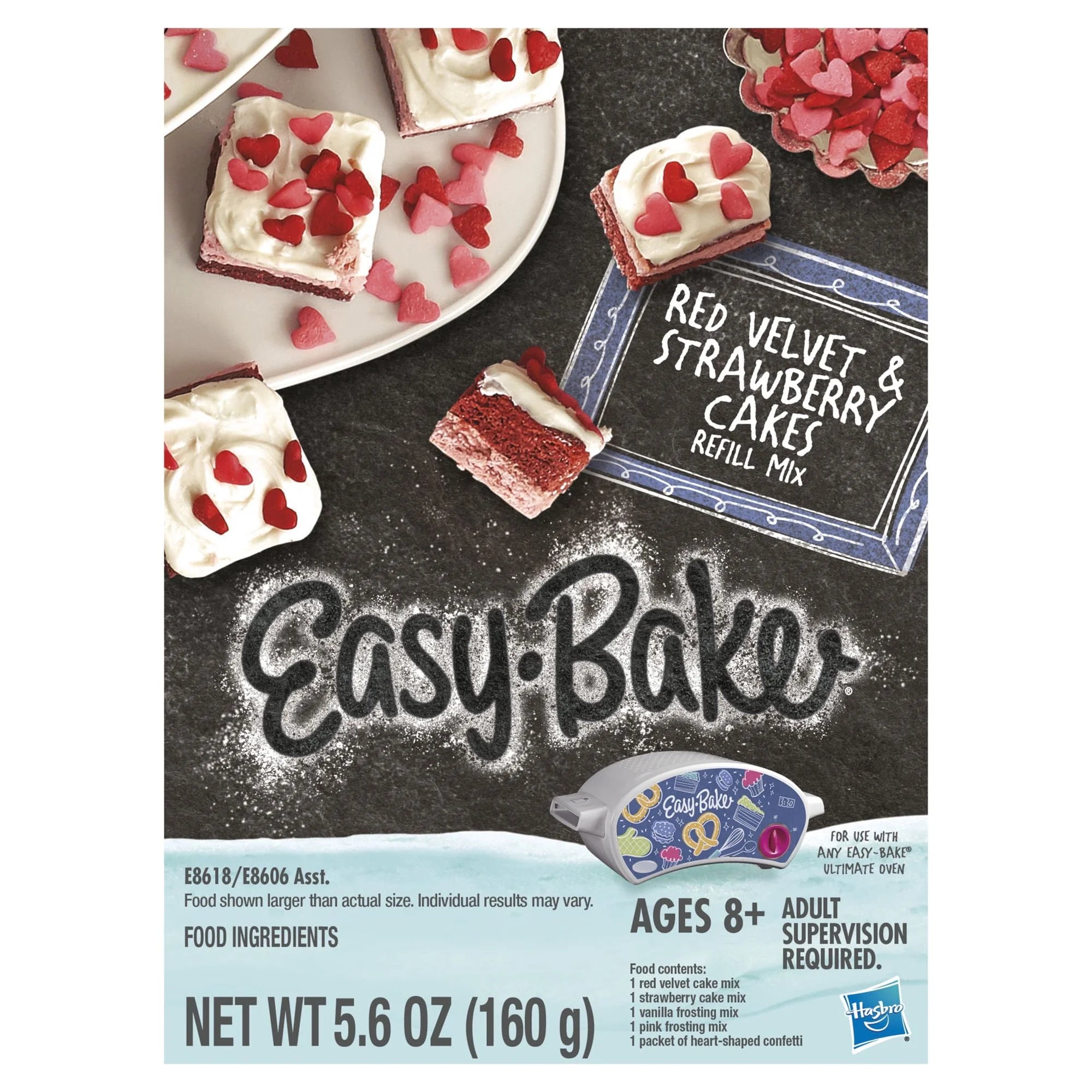 3-Pack Pizza Whoopie Pies Red Velvet Strawberry Cake Mix Y1027
