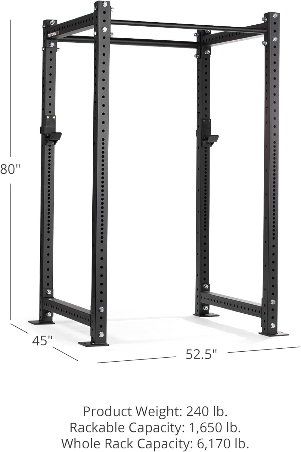 Short Bolt-Down Power Rack 36-in. Depth O1217