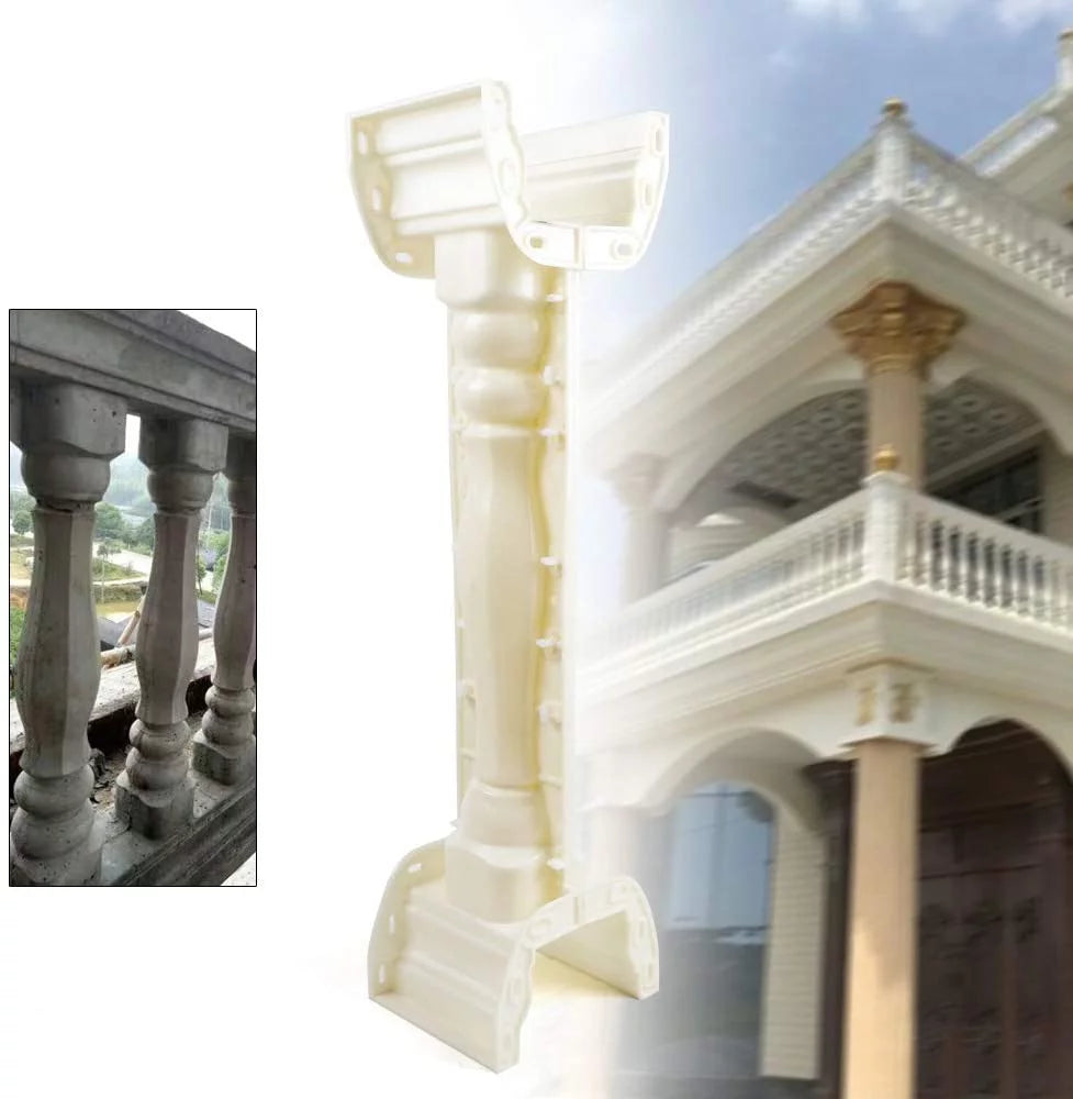 Roman Cement Railing Moulds PVC Mold for Concrete Plaster Cement 89cm S278
