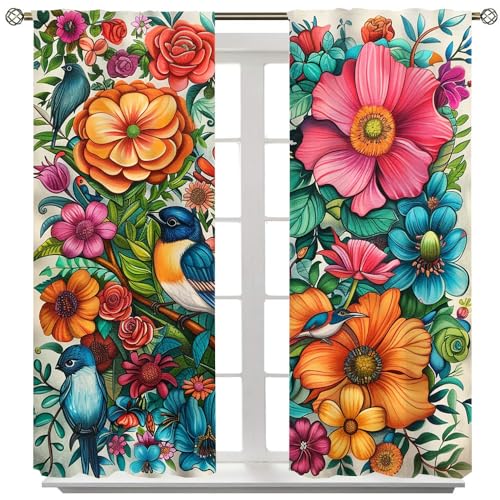 Blackout Curtains 2 Panels 45" L x 21" W L546