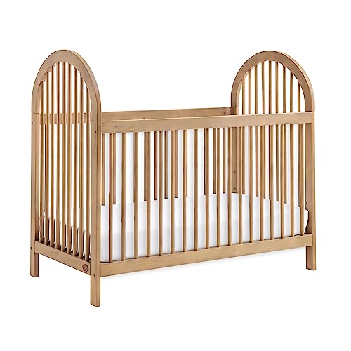 3-in-1 Island Crib, Honey Wood A536816