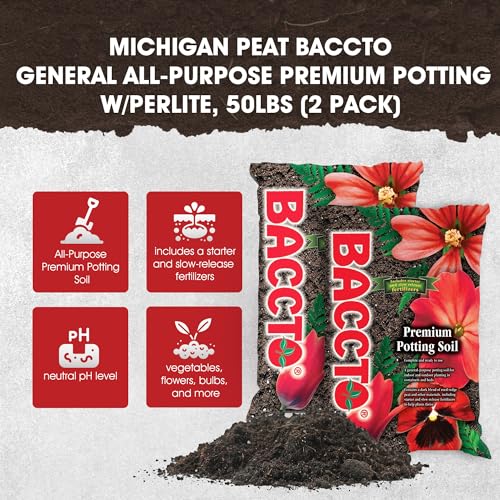 50 Pounds Potting Soil with Perlite A24292