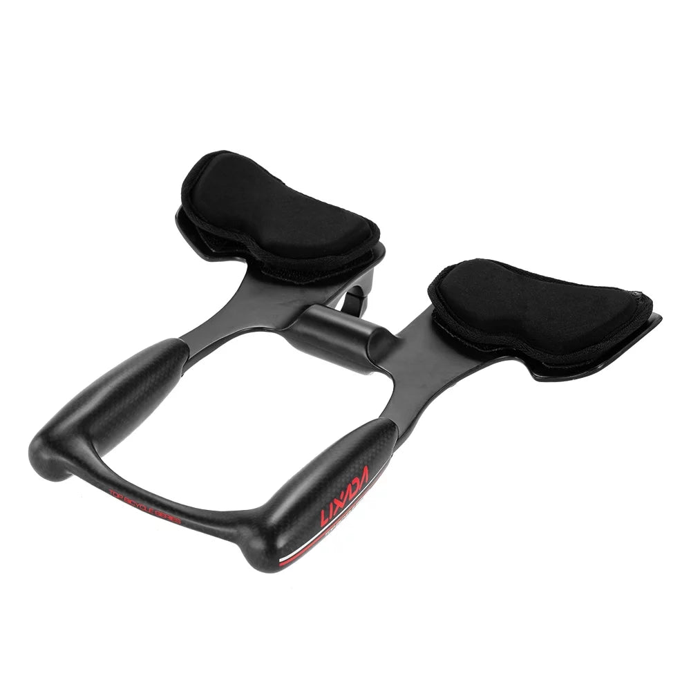 Carbon Fiber Aerobar Bike Road Triathlon Arm Rest Handlebars T4674