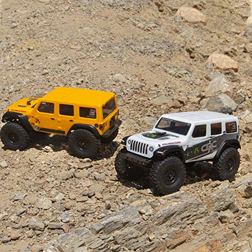 Yellow 1/24 RC Rock Crawler Truck D6027