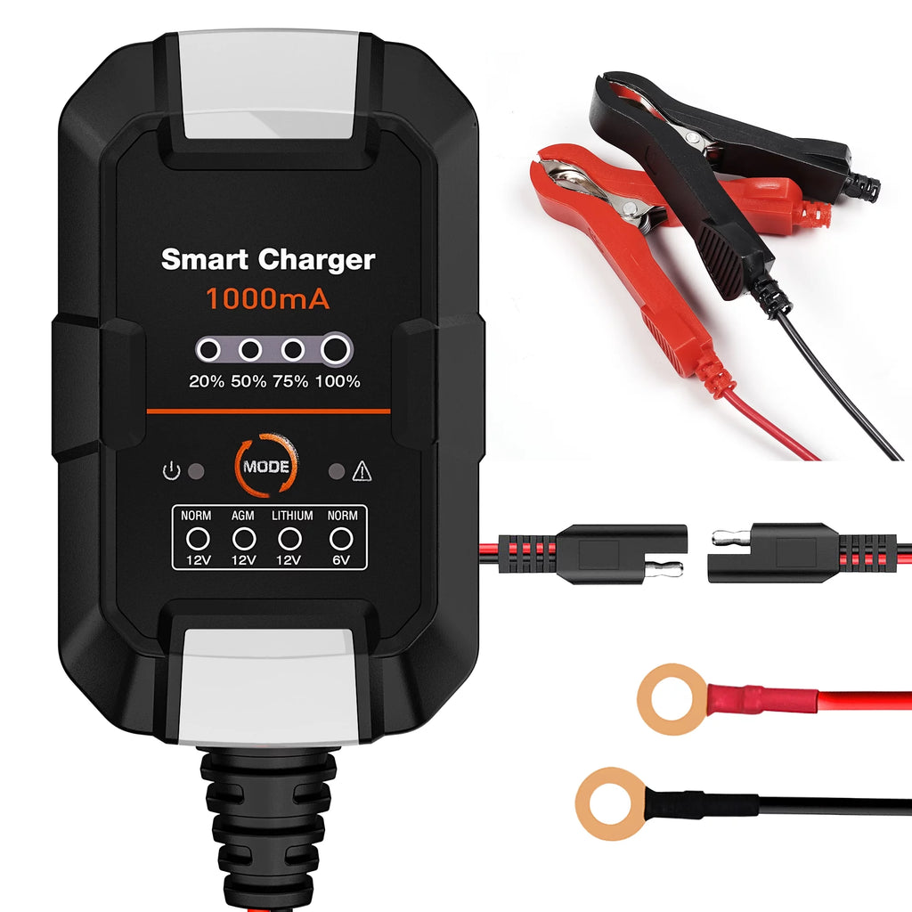6V/12V 1A Trickle Charger Battery Maintainer K9488