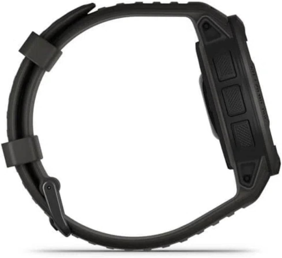 Graphite GPS Outdoor Watch with Solar Charging W68944