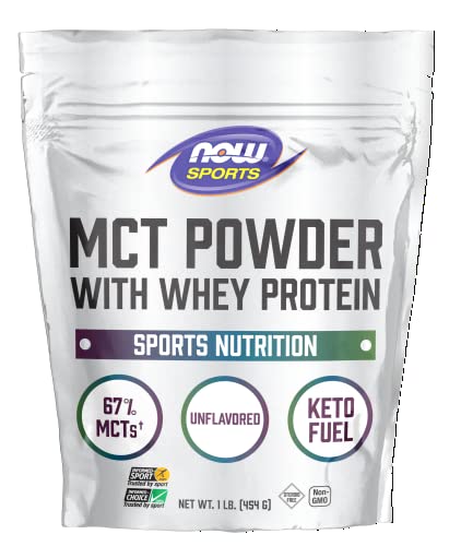 Unflavored MCT Powder with Whey Protein Isolate, 1-Pound P324