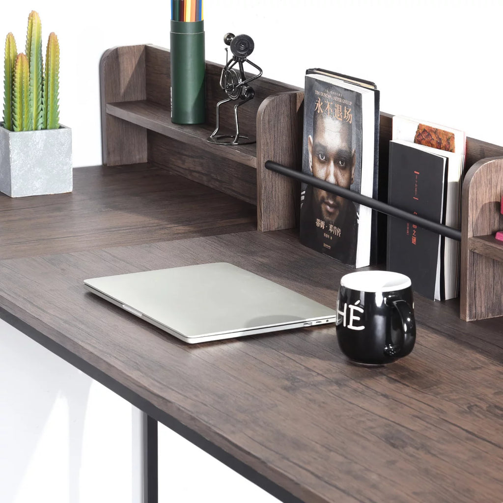 Large L-Shaped Computer Desk with Storage N3898